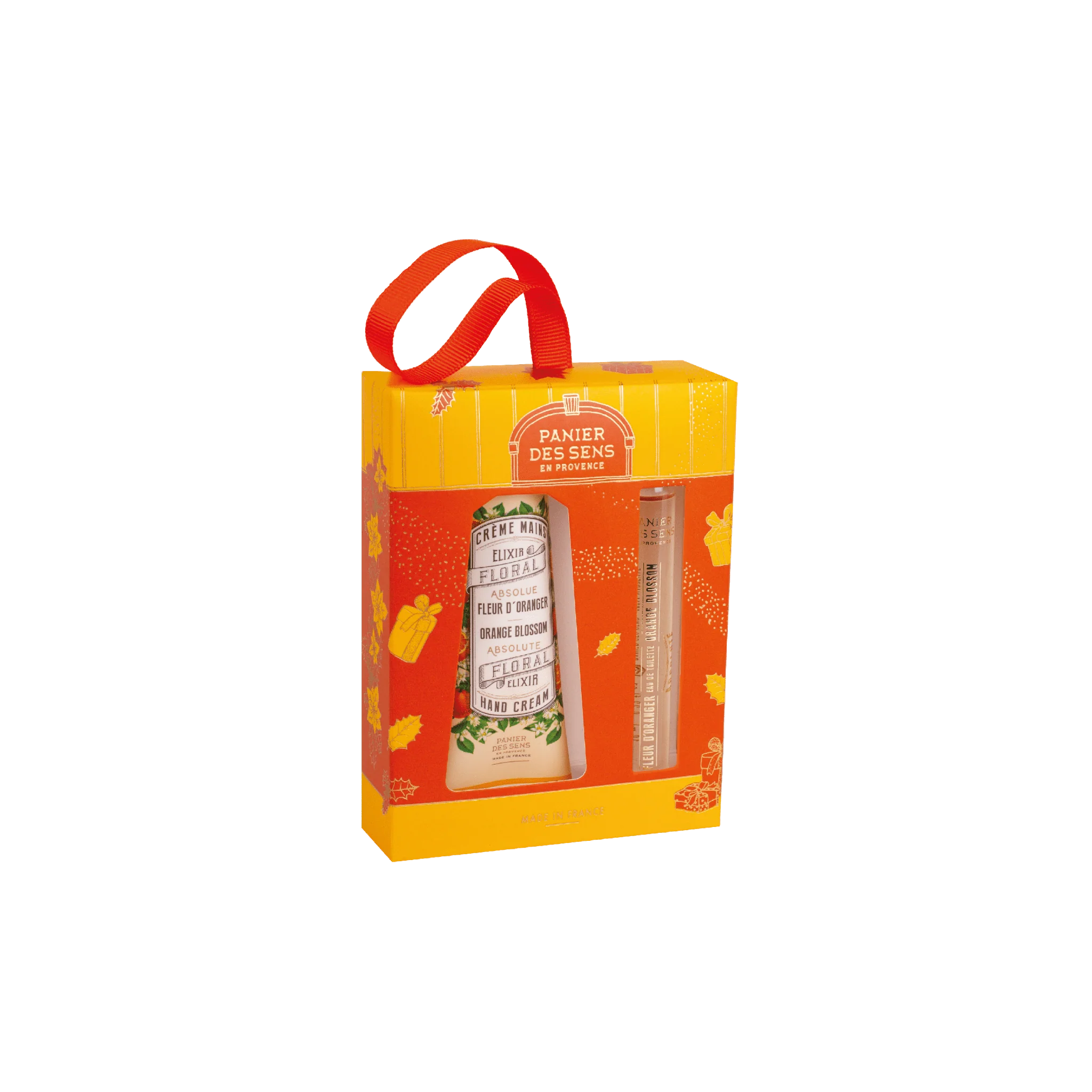 Coffret Cadeau Duo Eau de toilette roll-on et Crème pour les mains - Fleur d'Oranger