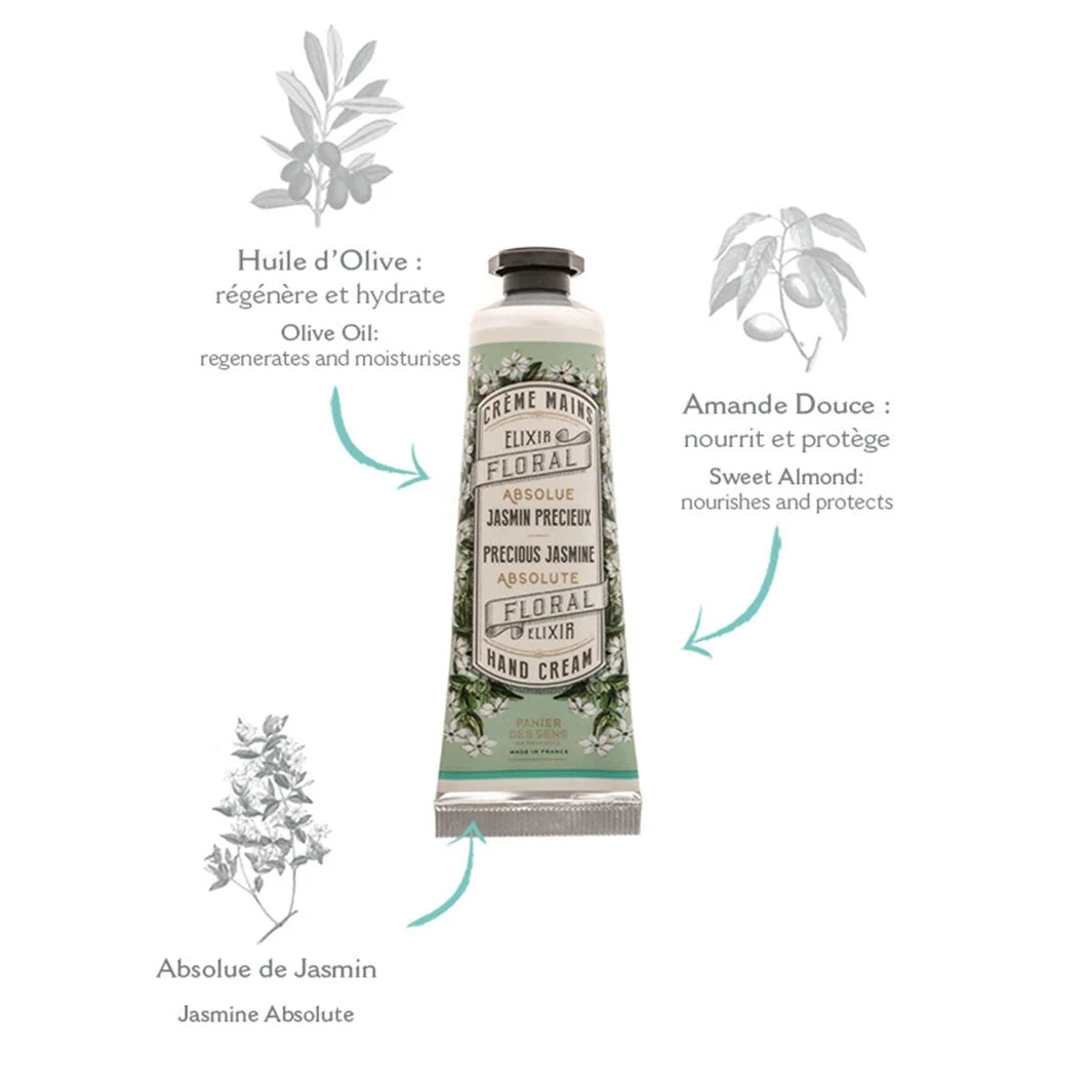 Crème pour les mains - Jasmin Précieux 30ml - Image 2