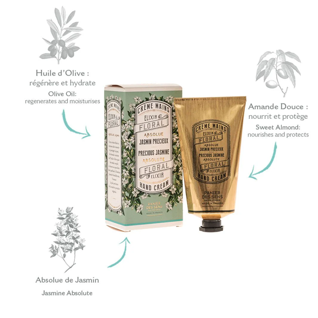 Crème pour les mains - Jasmin Précieux 75ml - Image 2