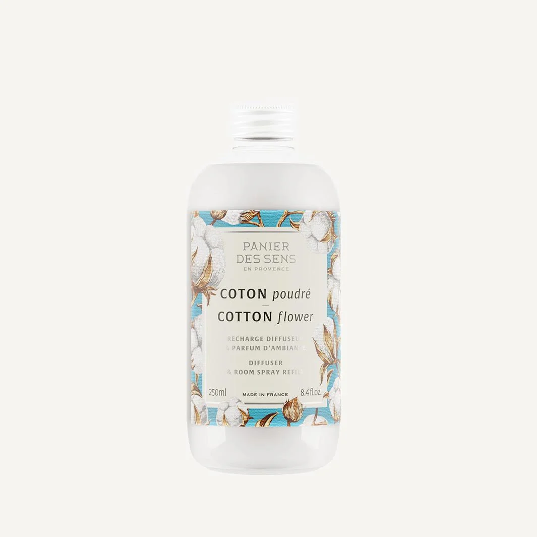 Recharge diffuseur et parfum d'ambiance - Coton Poudré 250ml
