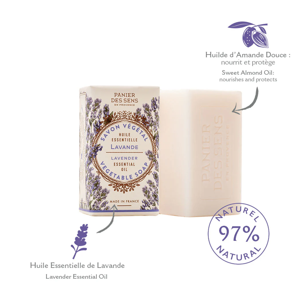 Savon solide végétal - Lavande Apaisante 150g - Image 2
