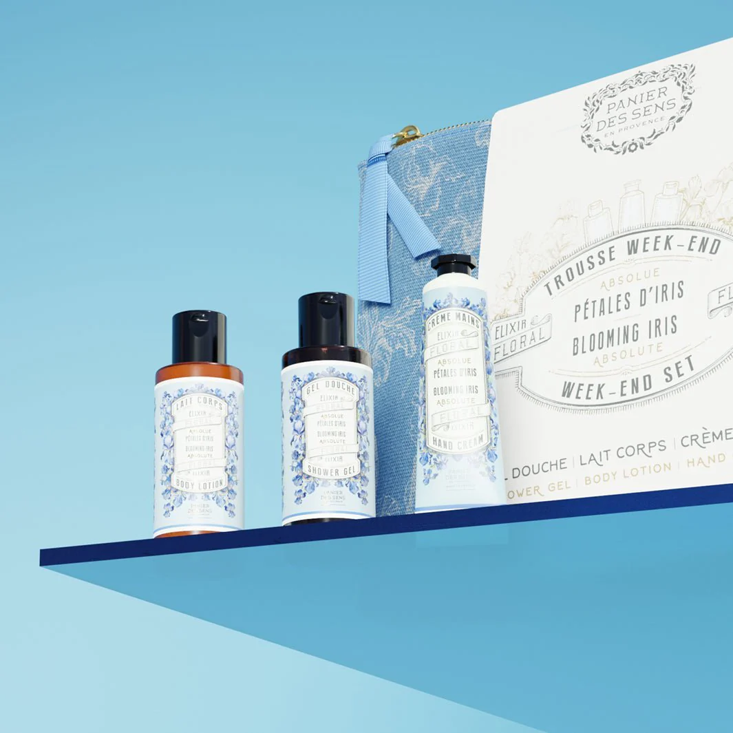 Trousse de voyage - Pétales d'Iris - Image 2